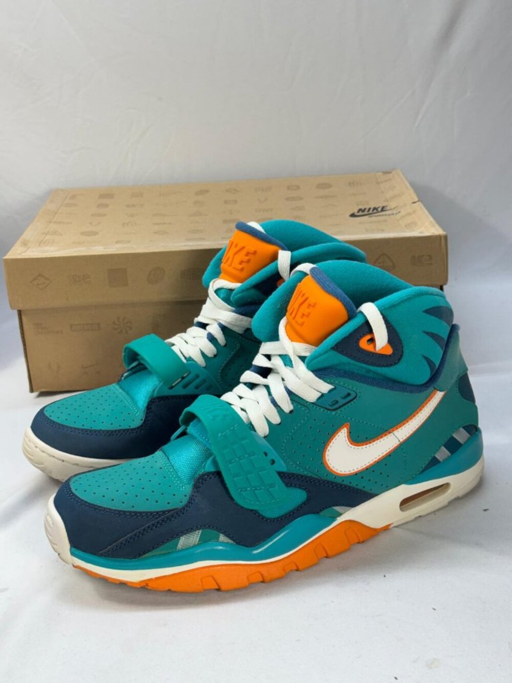 Nike Air Trainer SC II QS NFL Miami Dolphins Men's Size 10 US 614640-300 Green